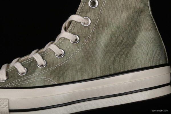 Converse 70s new spring color spring matcha ink rendering high-top leisure board shoes 170964C - Image 7