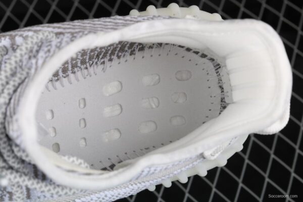 Adidas Yeezy 350V2 Real Boost EF2905 Darth Coconut 350 second Generation Hollow Silk Grey Angel - Image 4