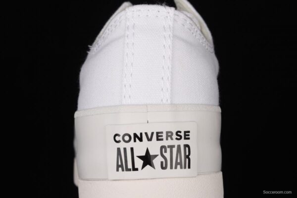 Converse Chuck Taylor All Star Lugged Move OX Converse black and white thick soled heightening shoes 567680C - Image 6