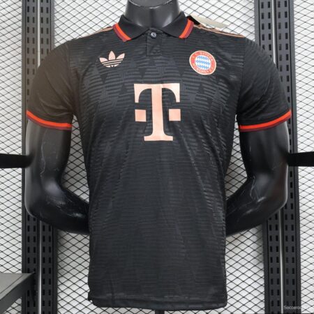 Player Version 24/25 Bayern Munich x Adidas Original Black Jersey