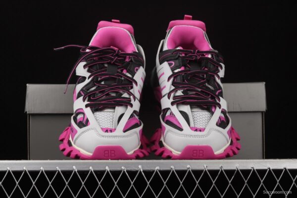 Balenciaga Track 4.04th generation LED trend 3M reflective running shoes W3NB25032 - Image 11