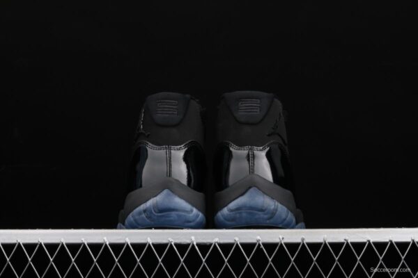 Air Jordan 11 Cap and Gown 11 Black Gamma Black Samurai 378037-005 - Image 15