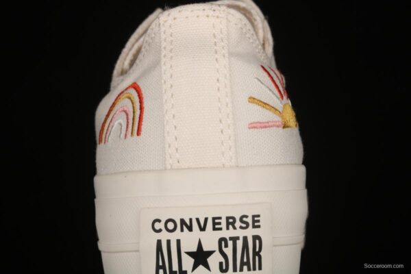 Converse All Star Lift Converse's new thick-soled casual shoes 571924C - Image 4