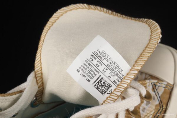 UNDEFEATED x Converse Half Chuck 70 Mid year of the Tiger pattern limited high-top casual board shoes 172396C - Image 5