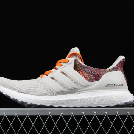 Adidas Ultra Boost 4.0das fourth generation knitted striped gray rainbow UB # limited edition of Guangzhou, a Chinese cultural city