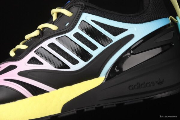 Adidas ZX 2K Boost 2.0 GY8283 2021 Summer New Clover Popcorn vintage running shoes - Image 7