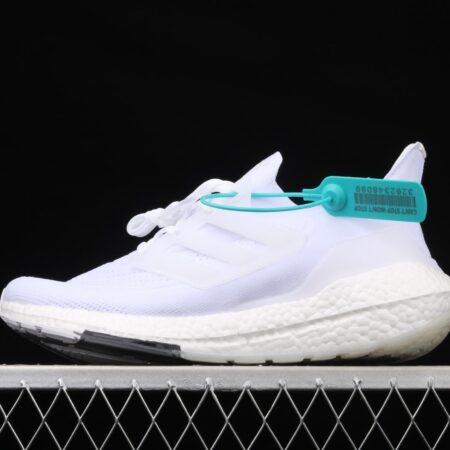 Adidas Ultra Boost 21 Consortium FY0379 Das new thick-soled popcorn running shoes
