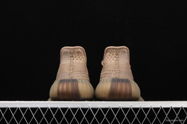 Adidas Yeezy 350 Boost V2 Sulfur FZ5240 Darth Coconut 350 second generation hollowed-out pheasant red color BASF Boost original - Image 13