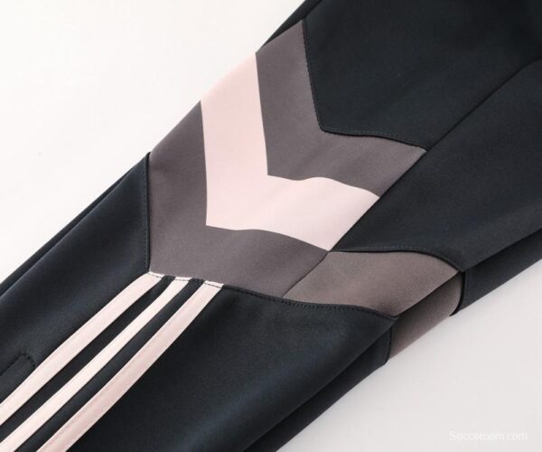 24/25 Real Madrid Light Pink Full Zipper Jacket +Long Pants - Image 3