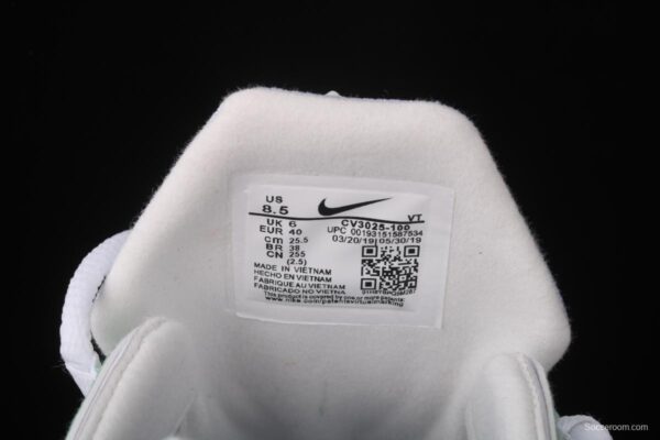 NIKE Air Max 270React new high-frequency mesh function half-palm air cushion cushioning running cloth shoes CV3025-100 - Image 4