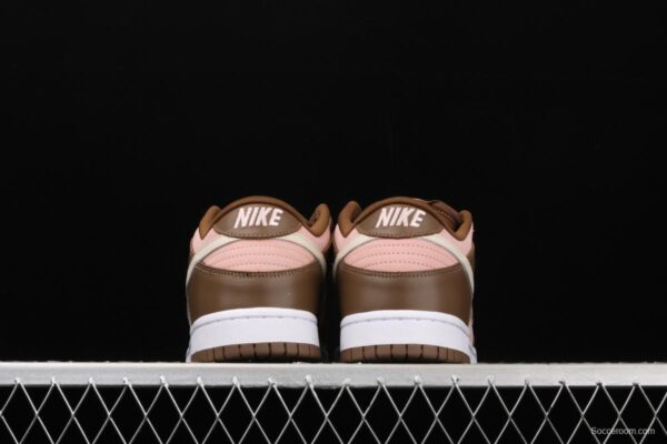 Stussy x SB DUNK Low Pro Cherry cherry pink brown skateboard shoes with low uppers 304292-671 - Image 13
