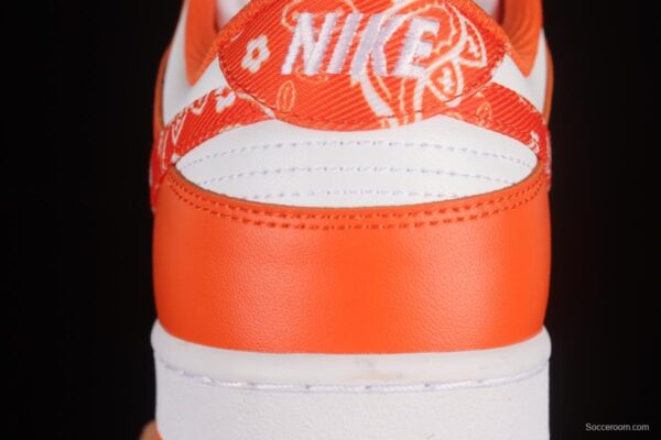 NIKE DUNK Low Cashew Blossom White Orange SB Buckle Breakbackboard Fashion Casual Sneakers DH4401-103 - Image 6