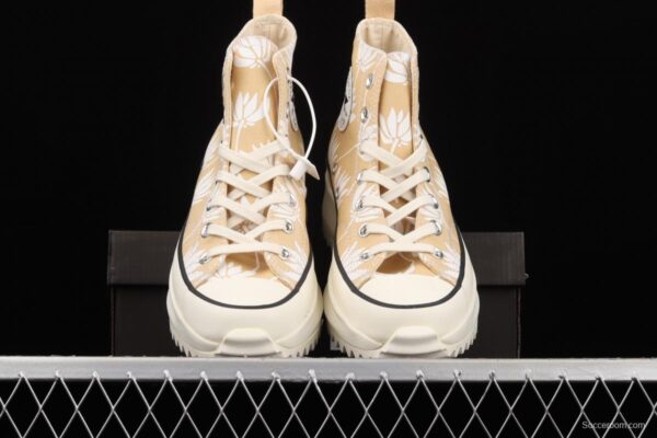 Converse Run Star Hike Converse Huaben fashion retro thick-soled sports shoes 171921C - Image 12