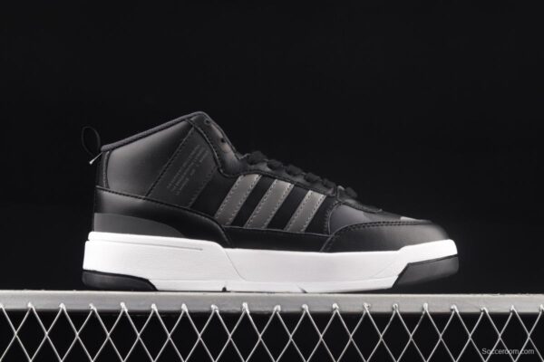 Adidas Post UP H00165 Darth clover middle top casual basketball shoes - Image 16