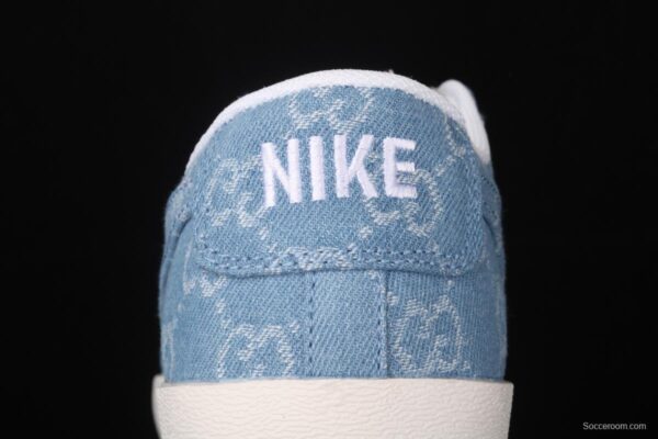 NIKE Blazer Low QS HH trailblazer denim low-top casual board shoes BQ4808-700 - Image 5