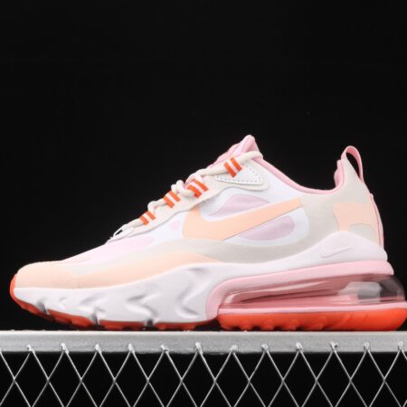 NIKE Air Max 270React new high-frequency mesh hollowing out function half-palm air cushion running shoes CJ0619-103