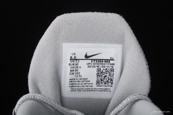 NIKE Max 270React Just Do It mixed technology half palm air cushion running shoes CT2203-002 - Image 3
