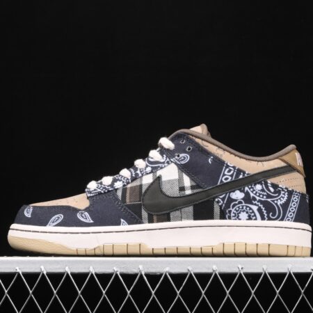 Travis Scott × SB DUNK joint name board shoes cashew fruit CT5053-001