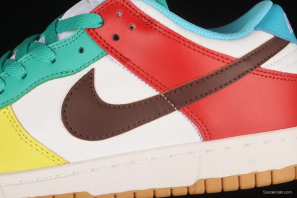 NIKE DUNK Low SE Free.99 asymmetrical mandarin duck SB buckle rebound fashion casual board shoes CZ2496-100 - Image 7