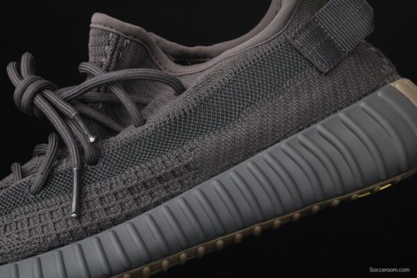Adidas Yeezy Boost 350V2 Cinder FY2903 Darth Coconut 350 second generation hollowed-out side transparent rubber black angel color - Image 8