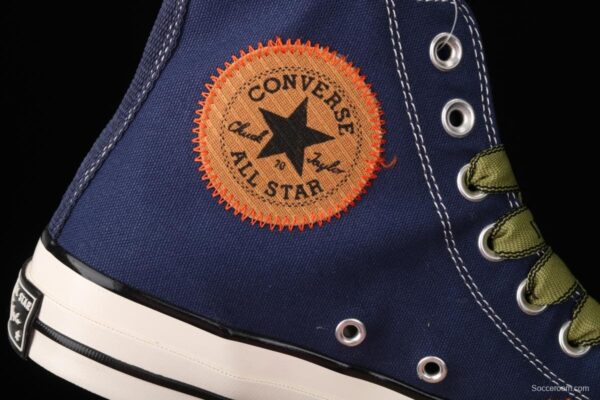 Gucci x Converse Chuck 70s Gucci joint patch high top casual board shoes 170127C - Image 5
