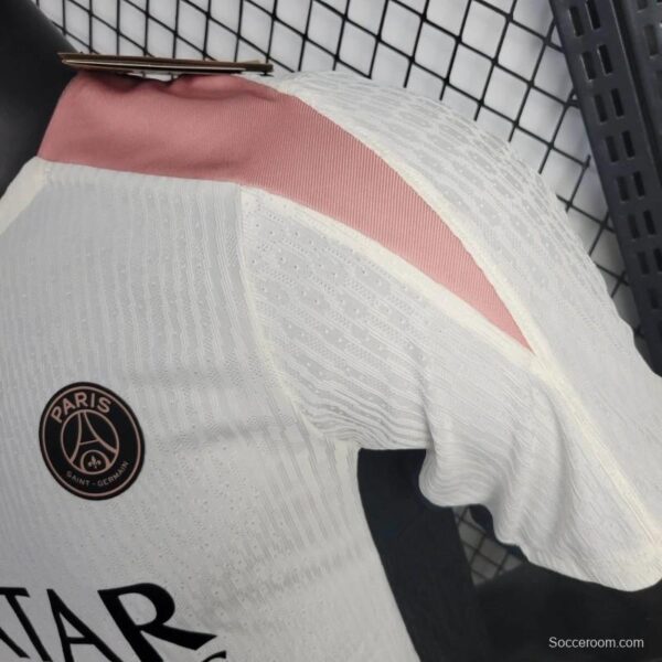 Player Version 24/25 PSG White Training Jersey - Image 6