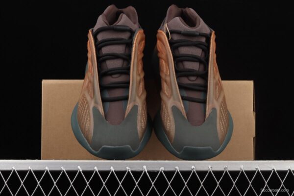 Adidas Yeezy 700V3 GY4109 Kanye coconut 700V3 caramel yellow running shoes - Image 10
