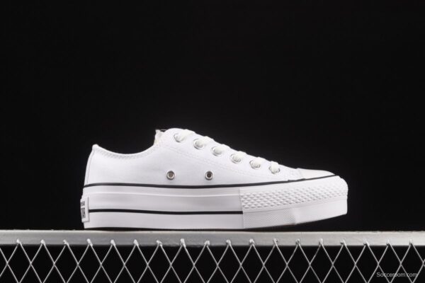 Converse All Star Lift classic thick-soled 2.0 low-top casual board shoes 560251C - Image 15