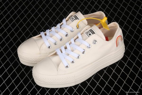 Converse All Star Lift Converse's new thick-soled casual shoes 571924C - Image 8