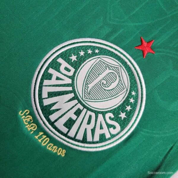 24/25 Palmeiras Home Vest Green Jersey - Image 8