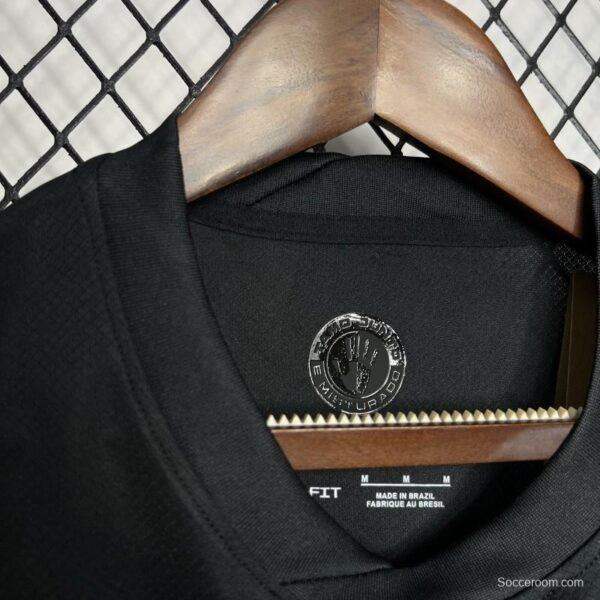 24/25 Corinthians Away Black Vest Jersey - Image 2