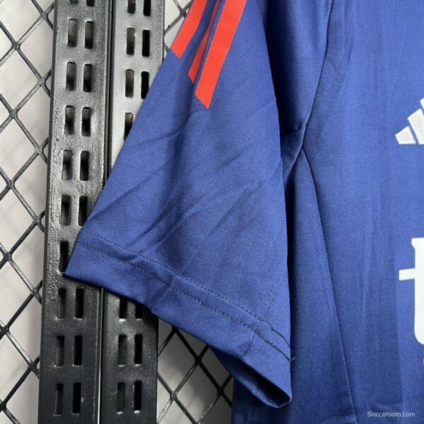 24/25 Manchester United Navy Pre-match Jersey - Image 5