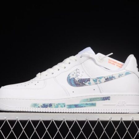 NIKE Air Force 1'07 Lx Painted Graffiti Low-Top Sneakers CW2288-211