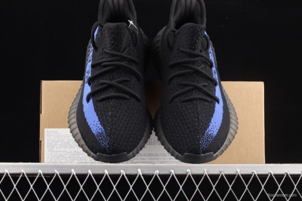 Adidas Yeezy 350 Boost V2 GY7164 Darth Coconut 350 second generation black and blue color - Image 12