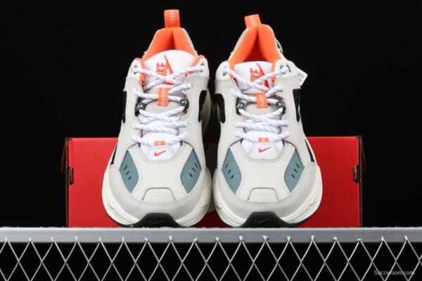 NIKE M2K Tekno white, pink and green color retro sports daddy shoes CI2969-001 - Image 9