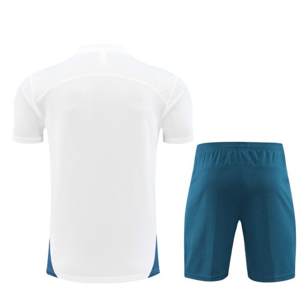 24/25 Olympique Marseille White Short Sleeve Jersey+Shorts - Image 14