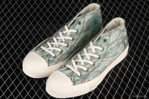 UNDEFEATED x Converse Half Chuck 70 Mid year of the Tiger pattern limited high-top casual board shoes 172397C - Image 11