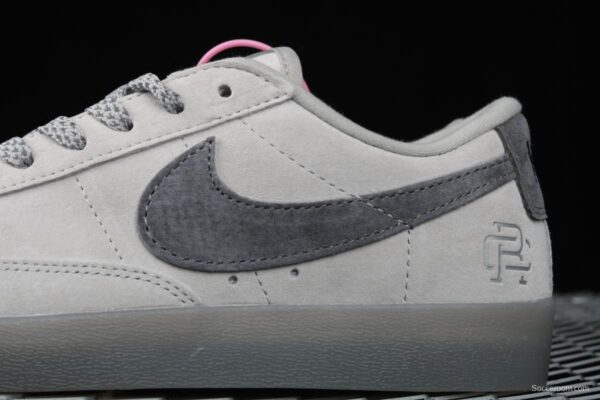 Reigning Champ x NIKE Blazer SB defending champion 3M reflective joint name board shoes 454471-009 - Image 7