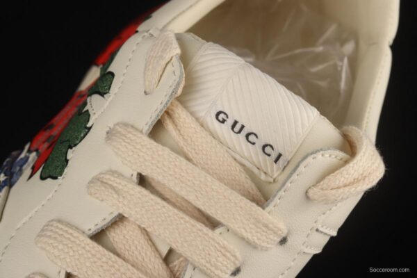 Gucci Rhyton Vintage Trainer Sneaker Gucci daddy 5D leather horn retro jogging daddy shoes DRW009522 - Image 8