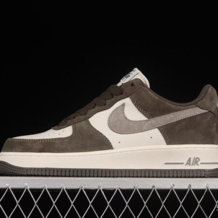NIKE Air Force 1'07 Low Gray Brown Color Low Top Casual Sneakers TU6995-396