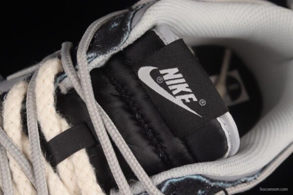 NIKE SB DUNK Low Prm SB Cashew Nut Flower Cashew Flower Elements SB Buckle Backboard Fashion Casual Sneakers DH7913-001 - Image 8