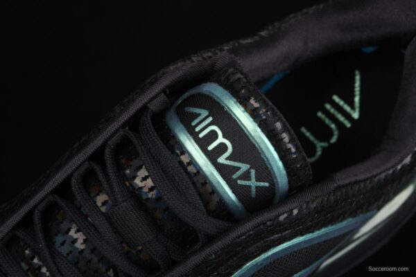 NIKE Air Max 720 Black/Blue/wave point full palm air cushion running shoes AO2924-003 - Image 6