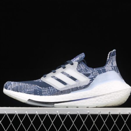 Adidas Ultra Boost 21 Consortium FX7729 Das new thick-soled popcorn running shoes