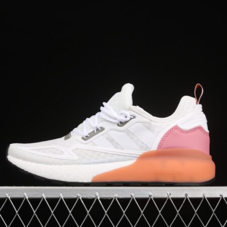 Adidas ZX 2K Boost G58090 20 Summer New Clover Popcorn vintage running shoes
