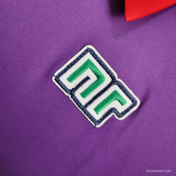 Retro 84/85 ACF Fiorentina Home Jersey - Image 2