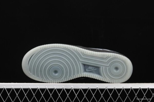 NIKE Air Force 1x 07 Skeleton QS Halloween luminous skeleton limited casual board shoes BQ7541-001 - Image 15