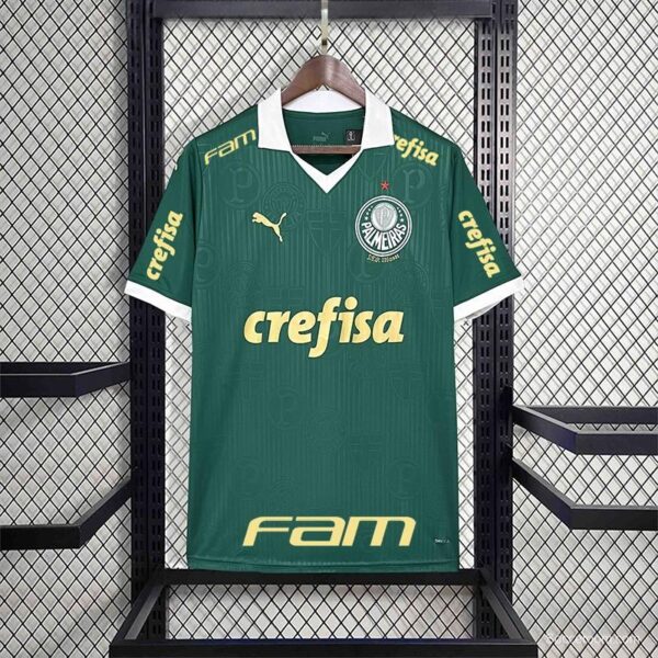 24/25 All Sponsor Palmeiras Home Jersey With All Sponsor