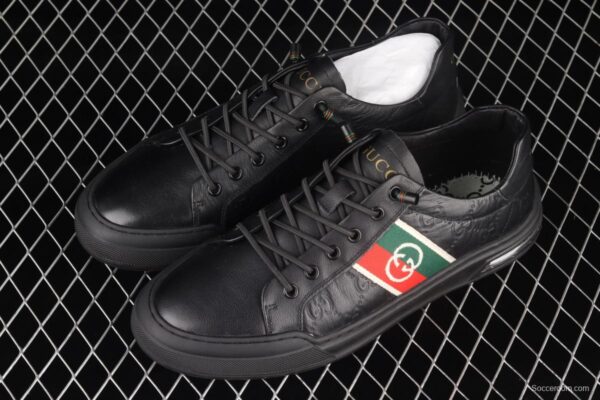 Gucci Screener GG High-Top Sneaker double G embossed leisure shoes series leisure board shoes 02JPO60166 - Image 12