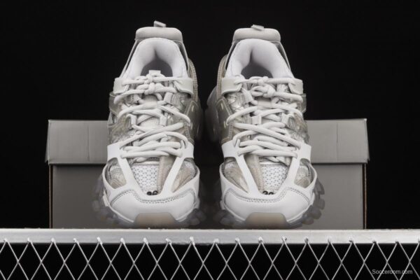 Balenciaga Sneaker Tess s.Gomma Res BI ALV/TIS EFF NUBUK/TIS E 2020 latest color matching trend running shoes W3BM41200 - Image 12