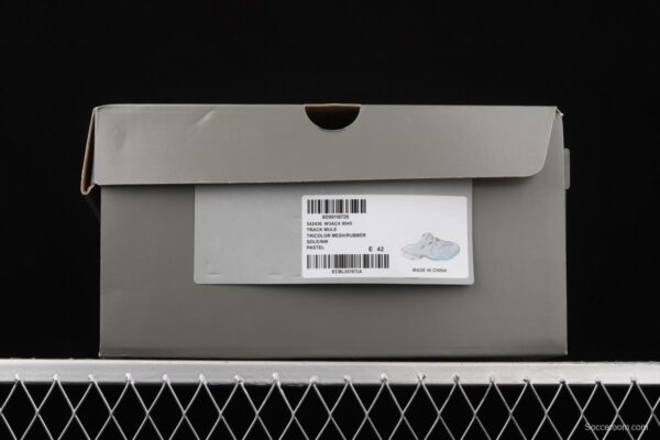 Balenciaga Sneaker Tess s.Gomma MAILLE WHITE/ORANGE 2021ss 3.0 three-generation outdoor concept shoes semi-drag W3AC49045 - Image 10